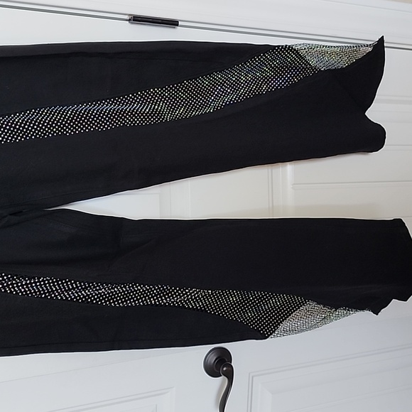 Akira SOMETHING DIFFERENT RELAXED DENIM WITH RHINESTONE MESH - L - Picture 4 of 7